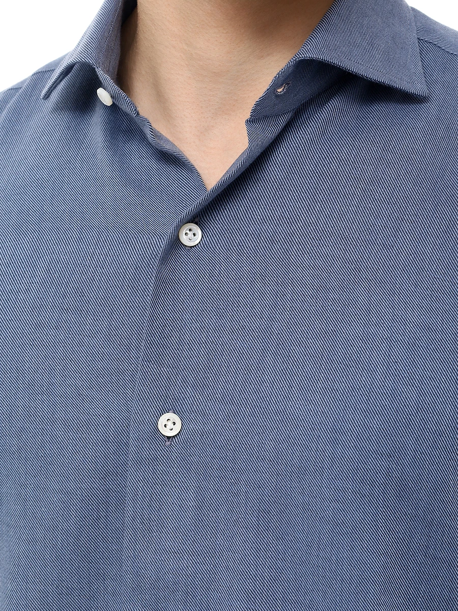 Рубашка Regular Fit хлопковая MARIA SANTANGELO F356924-16 Синий  Фото 5
