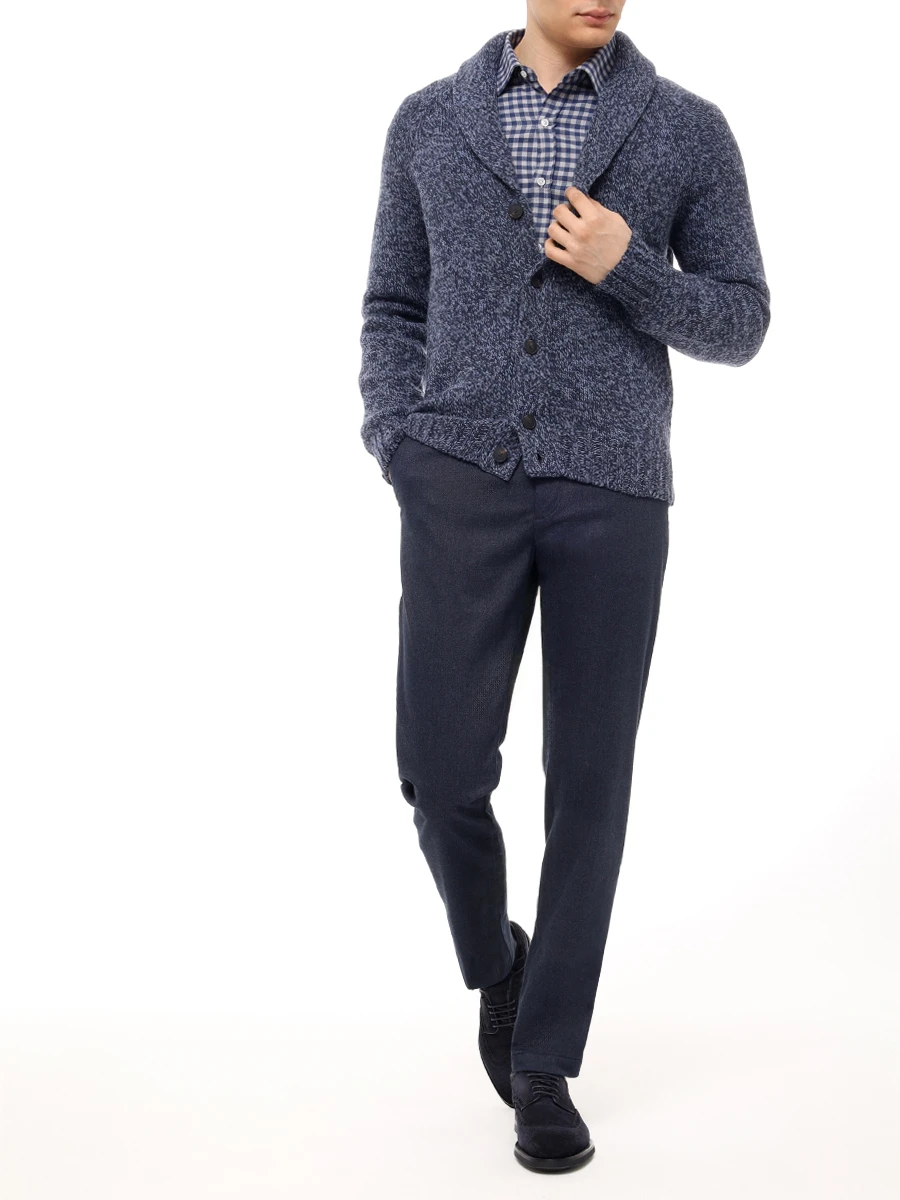 Рубашка Regular Fit хлопковая MARIA SANTANGELO 23-3360-6 Синий  Фото 2