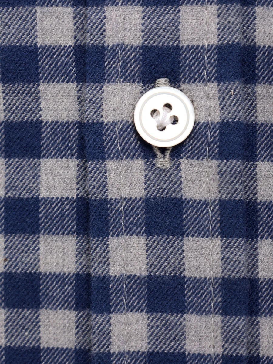 Рубашка Regular Fit хлопковая MARIA SANTANGELO 23-3360-6 Синий  Фото 6