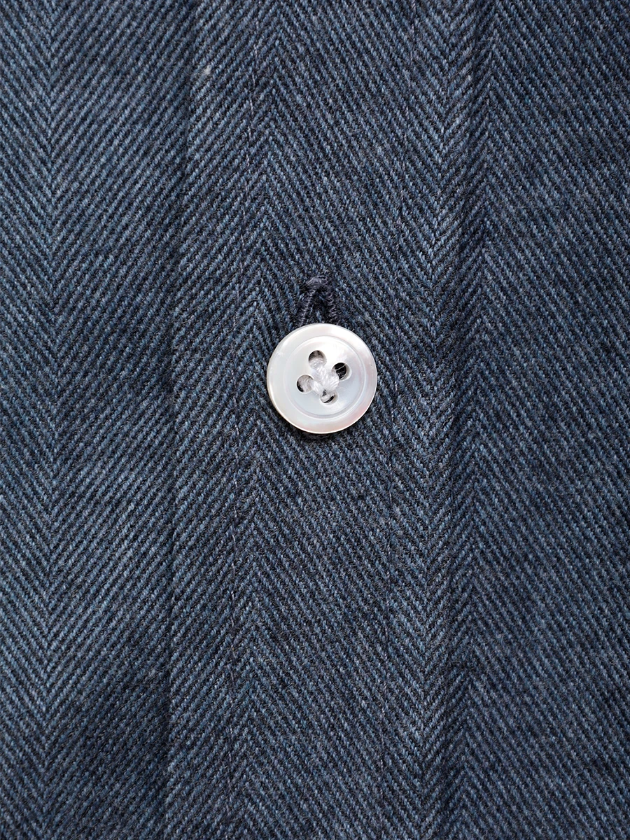 Рубашка Regular Fit хлопковая MARIA SANTANGELO 2-3318-2 Синий  Фото 6