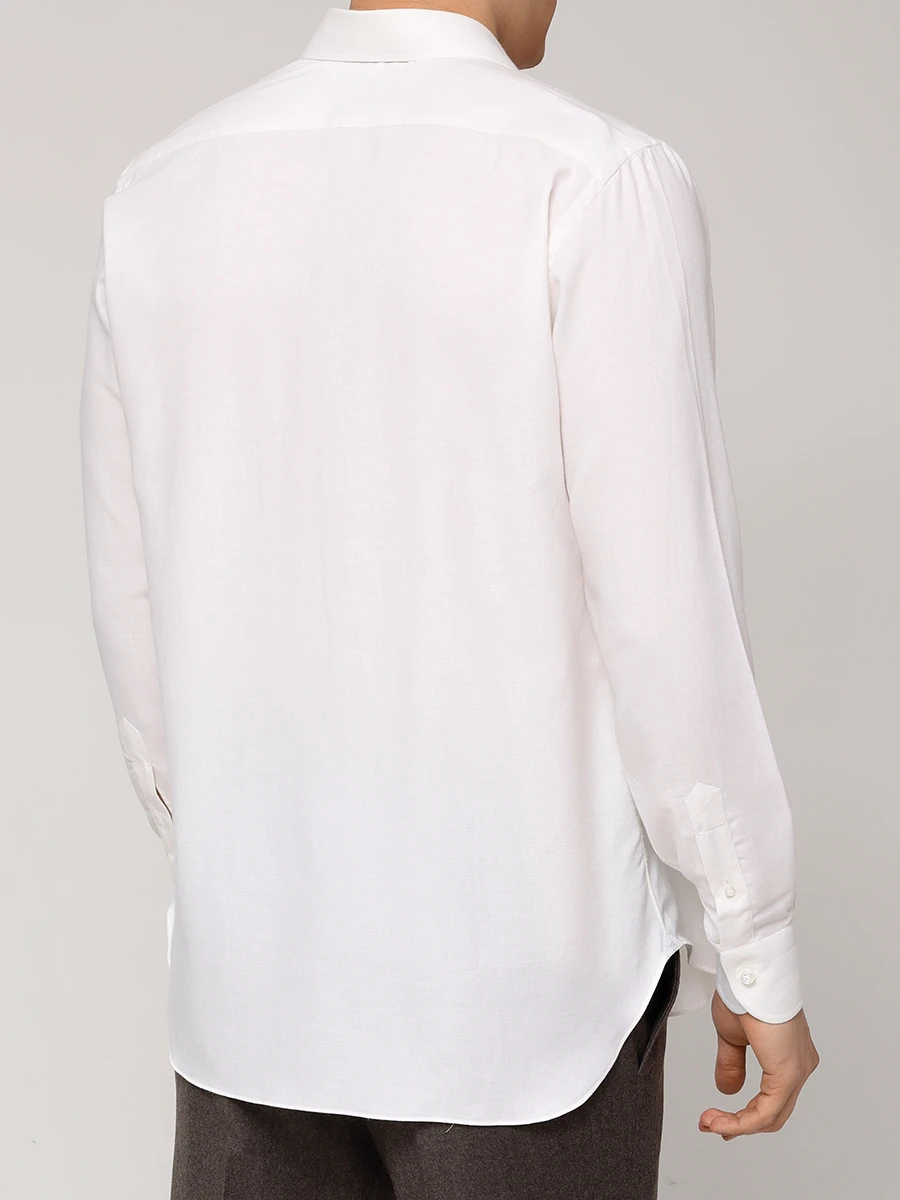 Рубашка Regular Fit хлопковая MARIA SANTANGELO F356923-21 Berno Кремовый  Фото 3