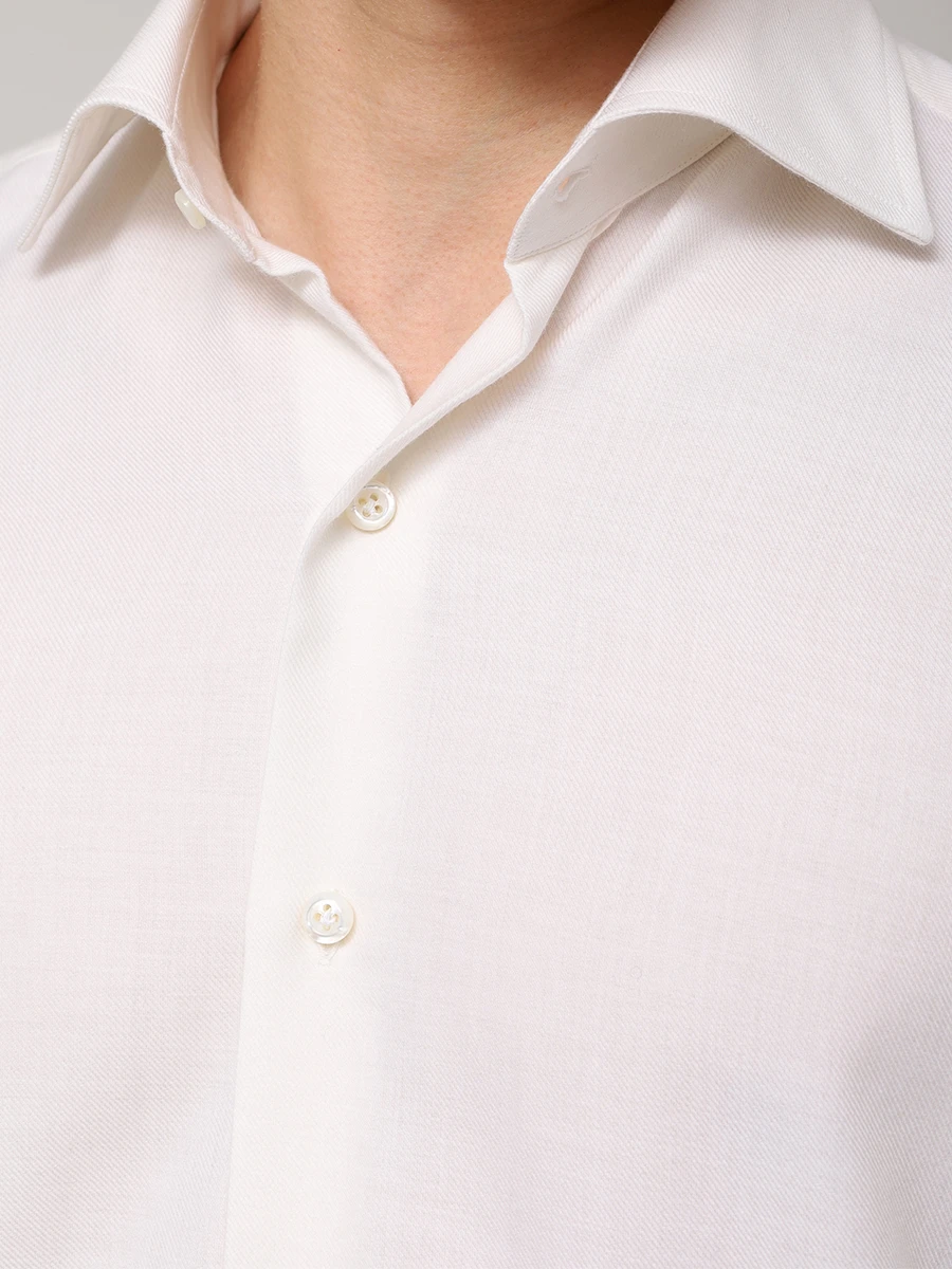 Рубашка Regular Fit хлопковая MARIA SANTANGELO F356923-21 Berno Кремовый  Фото 5