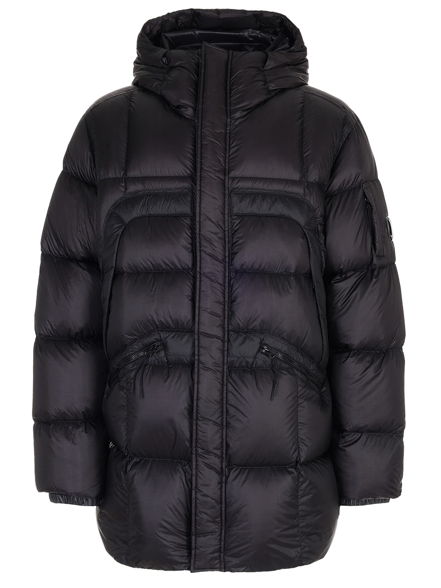 Куртка стеганая CP COMPANY 17CMOW206A006099A/999 Черный 