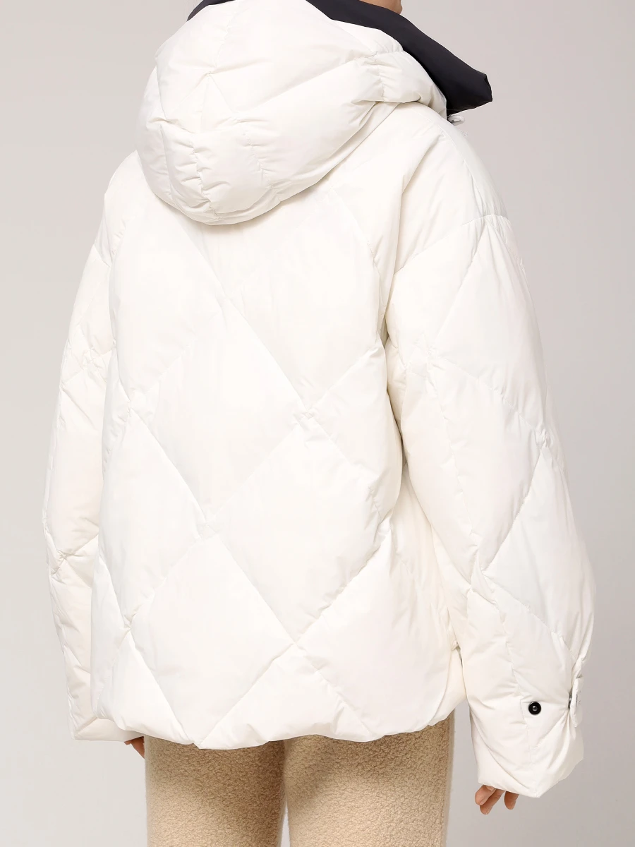 Пуховик стеганый NAUMI 1223SW-1021-A001 Белый  Фото 3