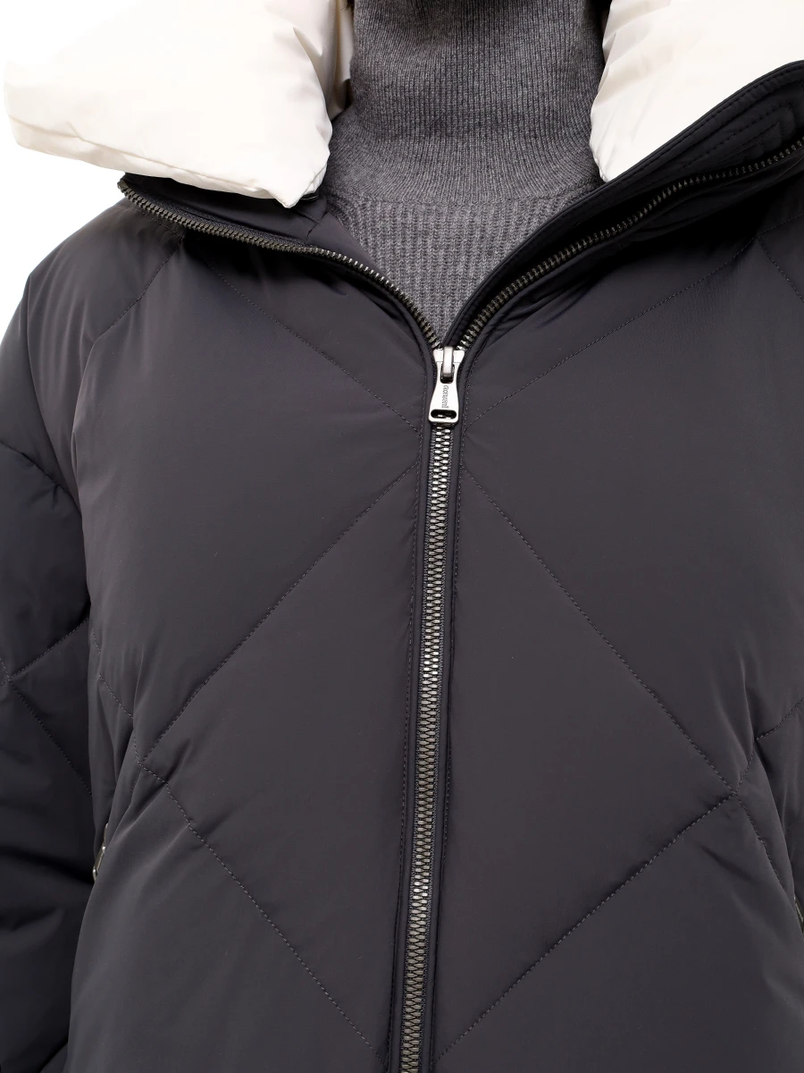 Пуховик стеганый NAUMI 1223SW-1021-A201 Серый  Фото 5