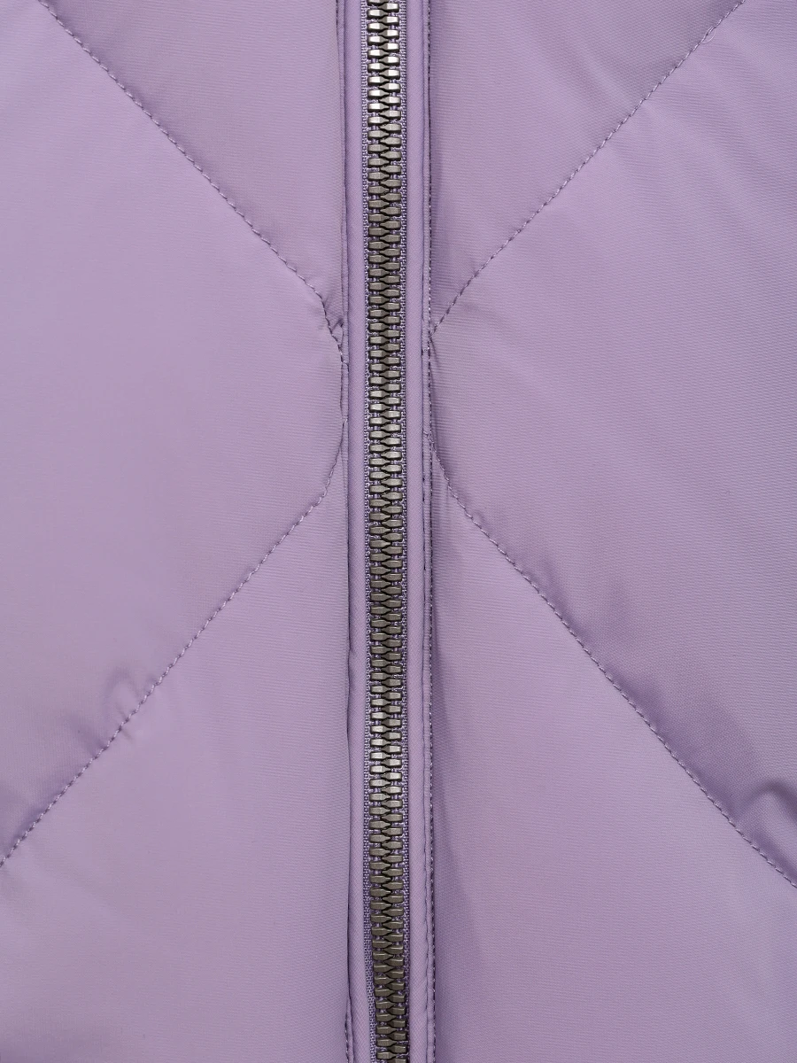Пуховик стеганый NAUMI 1223SW-1021-A307 Фиолетовый  Фото 6