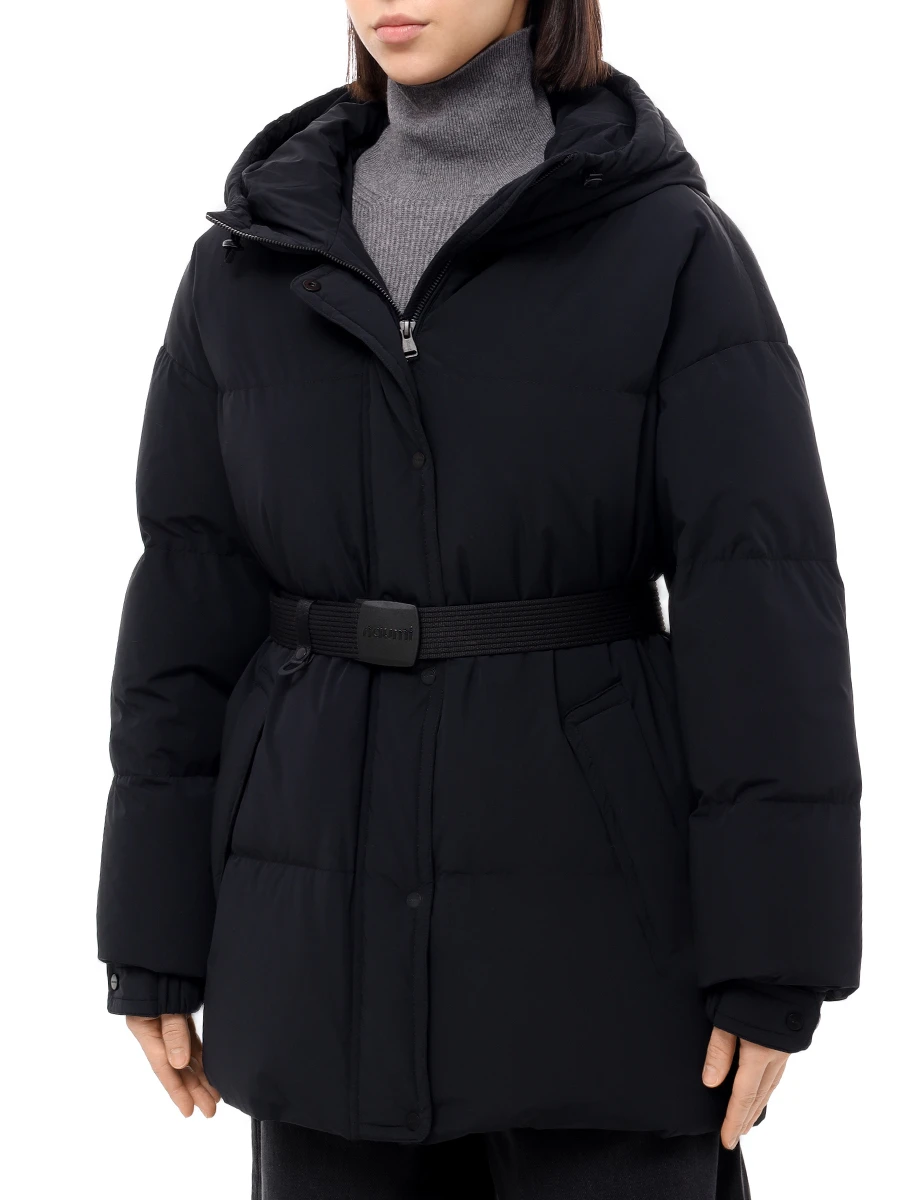 Пуховик стеганый NAUMI 1746SW-1005-A101 Черный  Фото 4