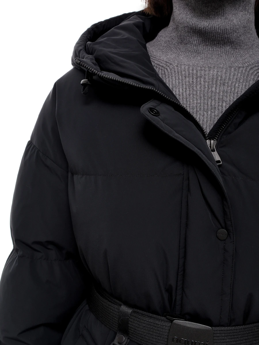 Пуховик стеганый NAUMI 1746SW-1005-A101 Черный  Фото 5