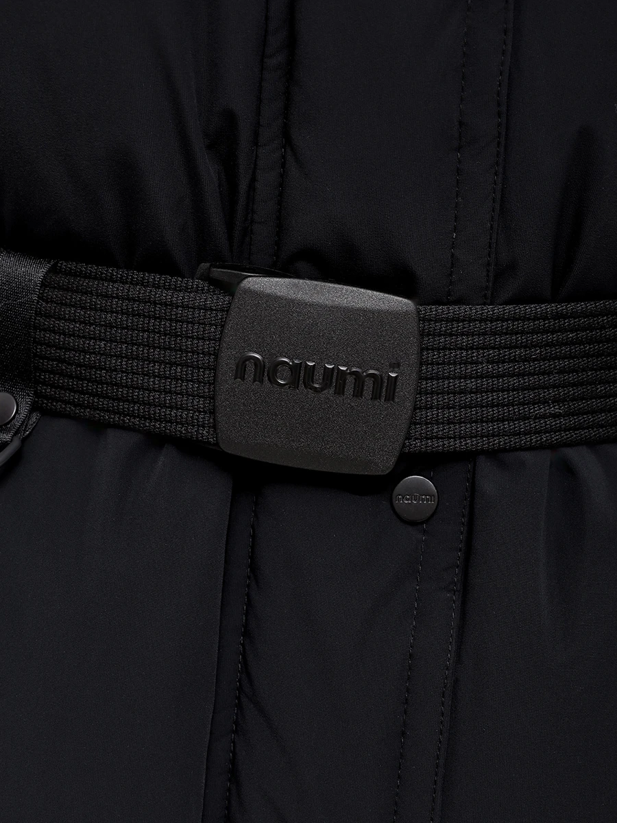 Пуховик стеганый NAUMI 1746SW-1005-A101 Черный  Фото 6