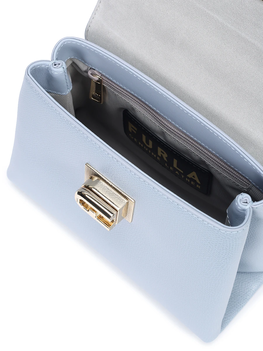 Сумка кожаная 1927 FURLA WB00109-ARE000-55000 Голубой  Фото 4