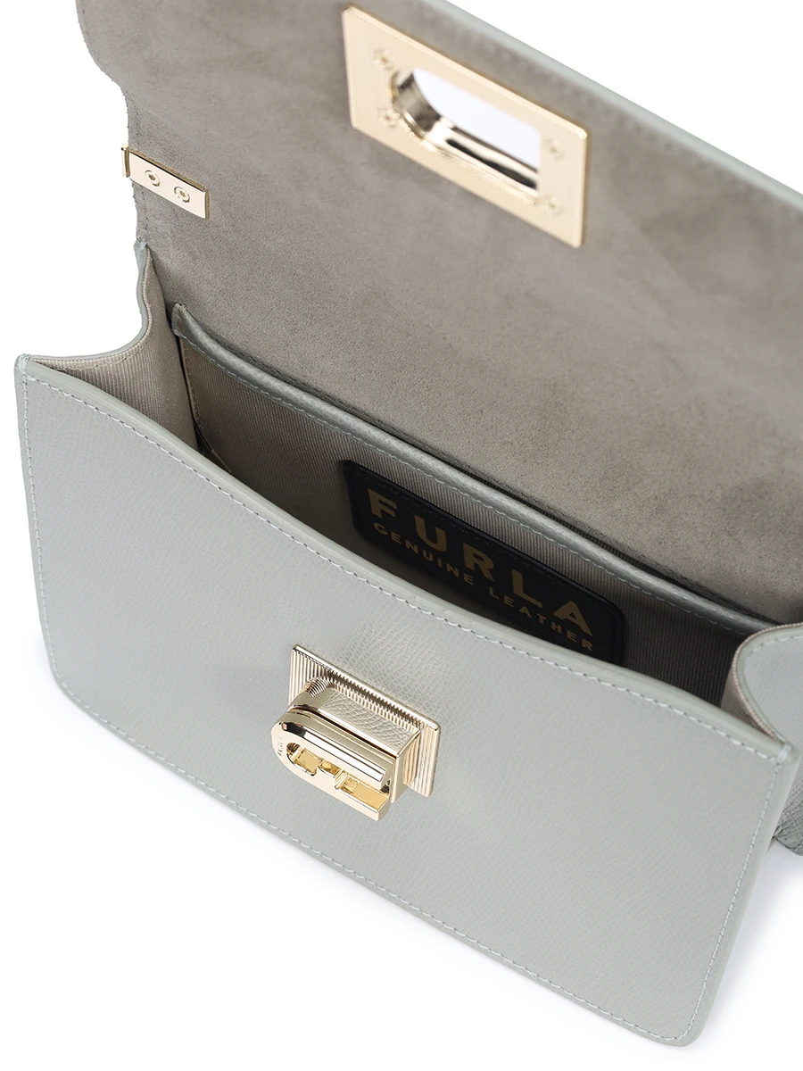 Сумка кожаная 1927 FURLA BAFKACO-ARE000-AG700 Зеленый  Фото 4