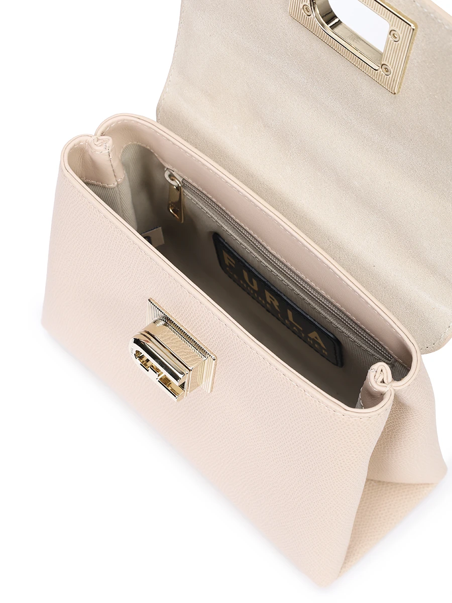 Сумка кожаная 1927 FURLA WB00109-ARE000-B4L00 Кремовый  Фото 4