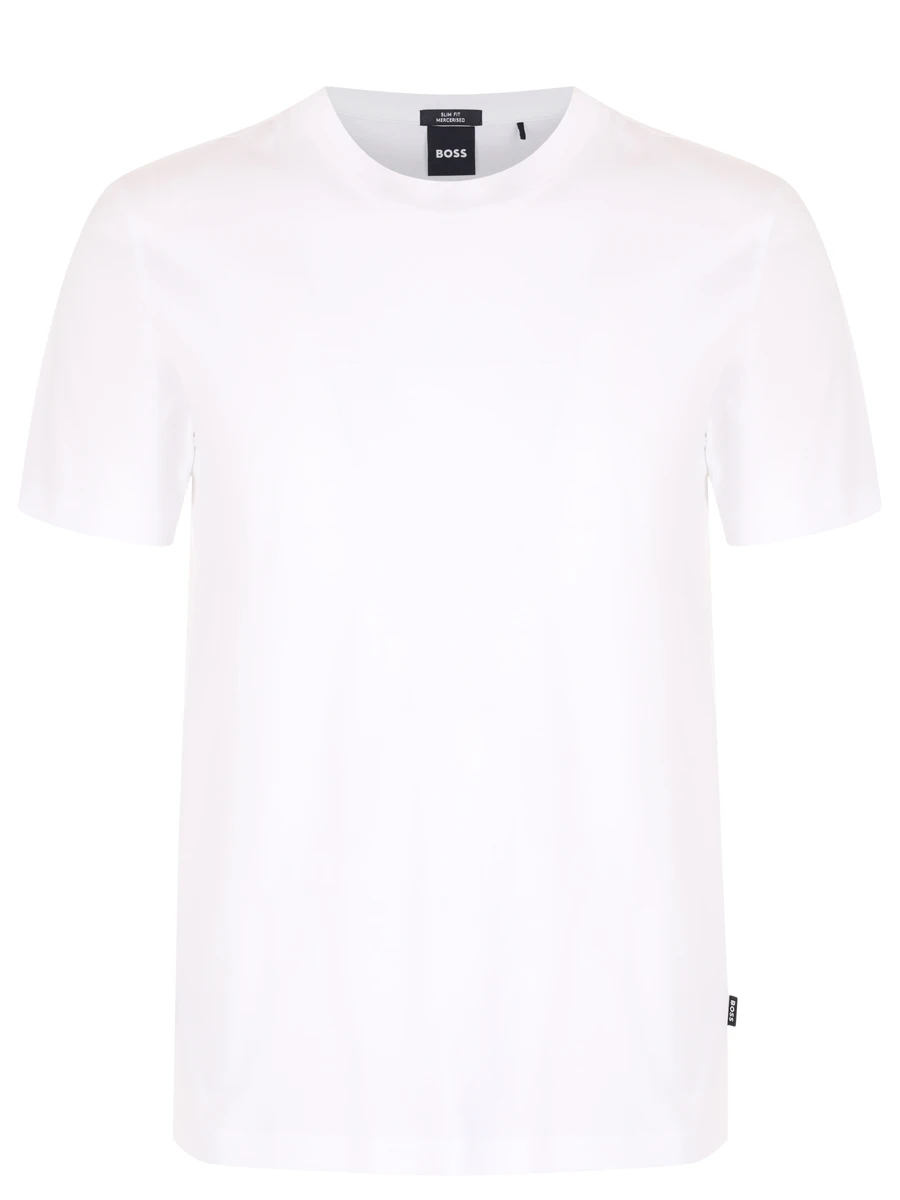 

Футболка Slim Fit хлопковая, Белый, 50523931/100