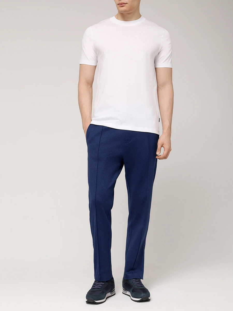 

Футболка Slim Fit хлопковая, Белый, 50523931/100