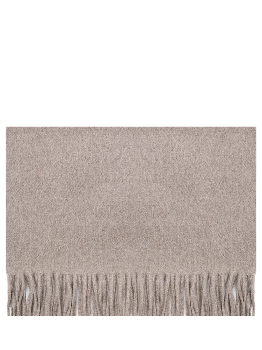 Шарф кашемировый CESARE GATTI 180*75 Темно-бежевый Бежевый 