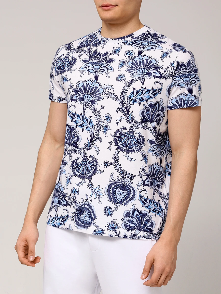 

Футболка хлопковая, Принт, MRMA0002 AK576X0800