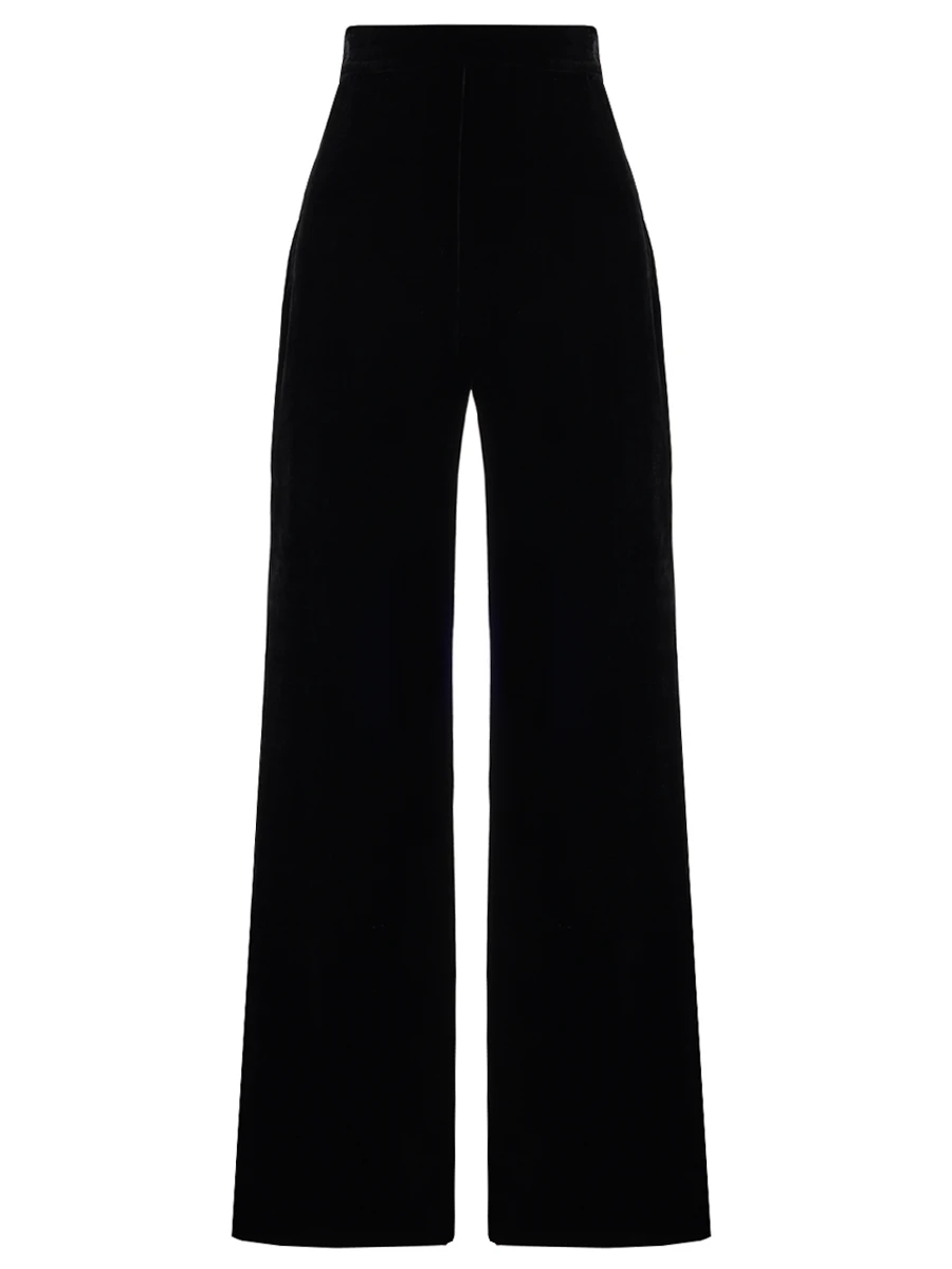 Брюки шелковые YANINA Т-2937 Черный 