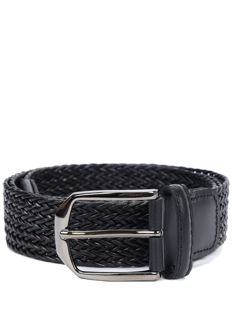 Ремень плетеный ATHISON 251 COL BLACK Черный 