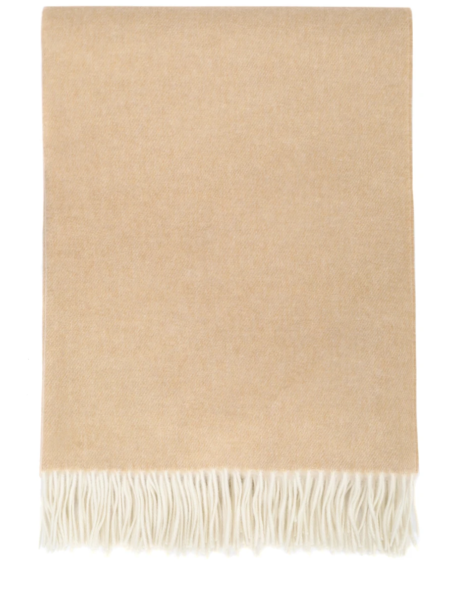 

Плед кашемировый, Бежевый, Biella Frange 20902 +box Cdtnkj-