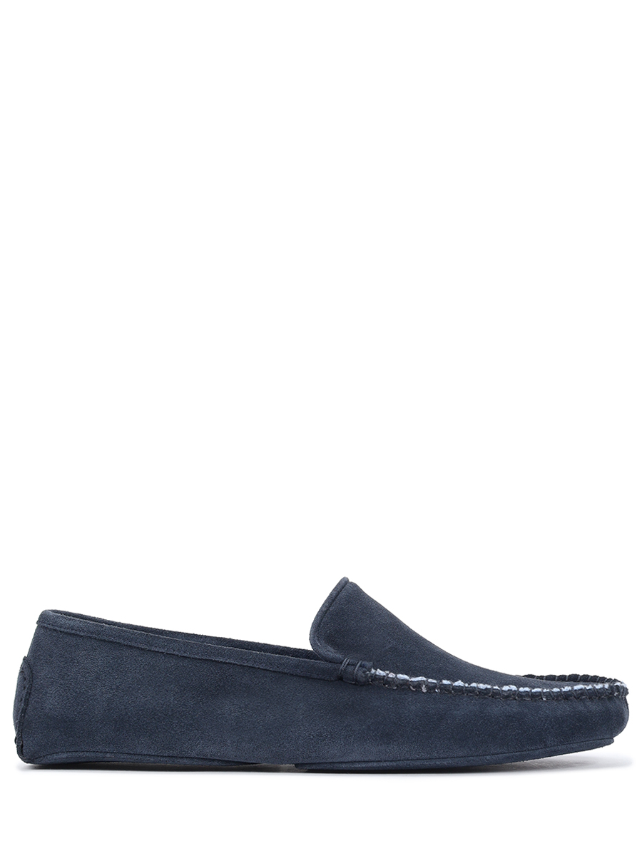 Мокасины замшевые MASSERANO CASHMERE Pietro 405/22341 Синий 