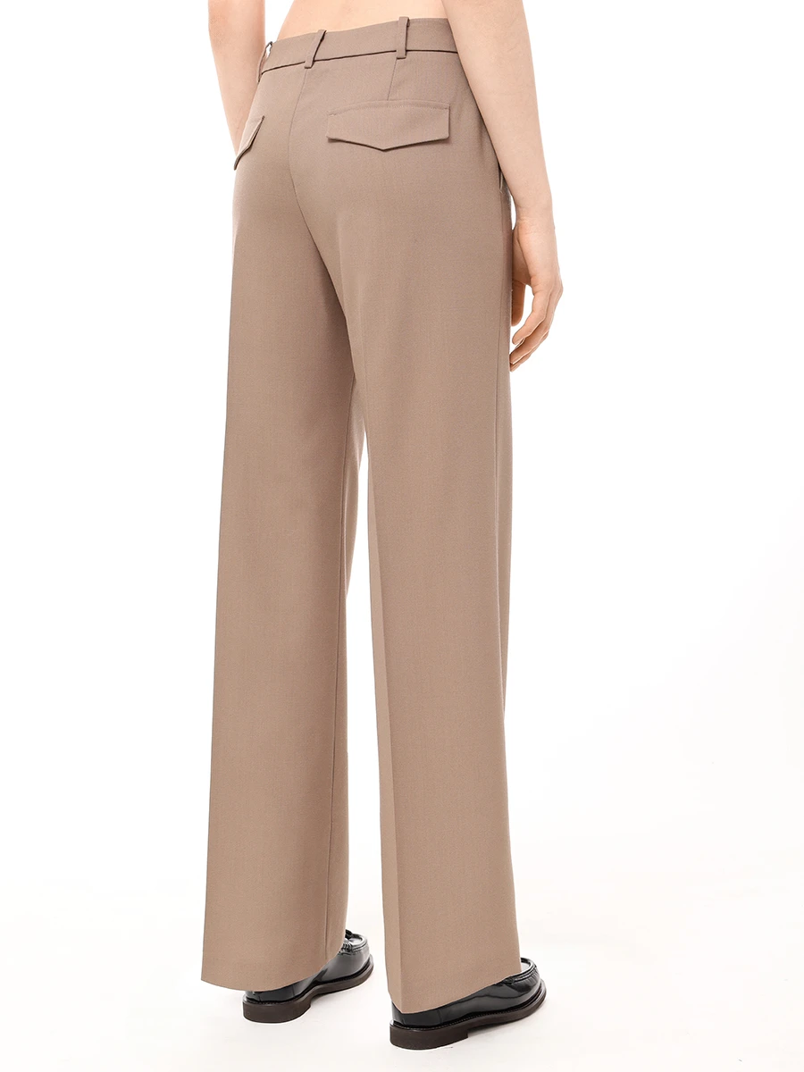 

Брюки шерстяные, Бежевый, DHE601 10007040 216