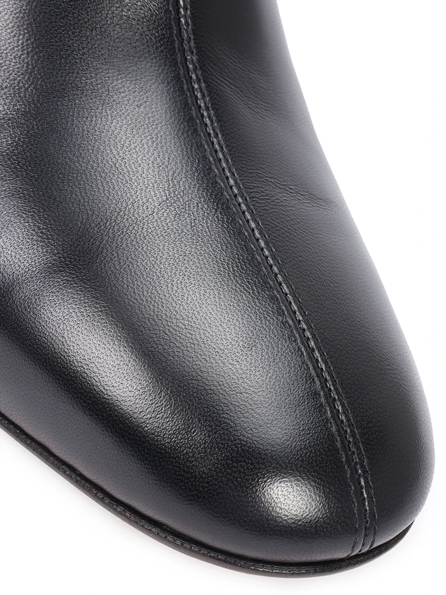 Ботильоны кожаные SANTONI WTRS71189SX1NZZFN01 Черный  Фото 5