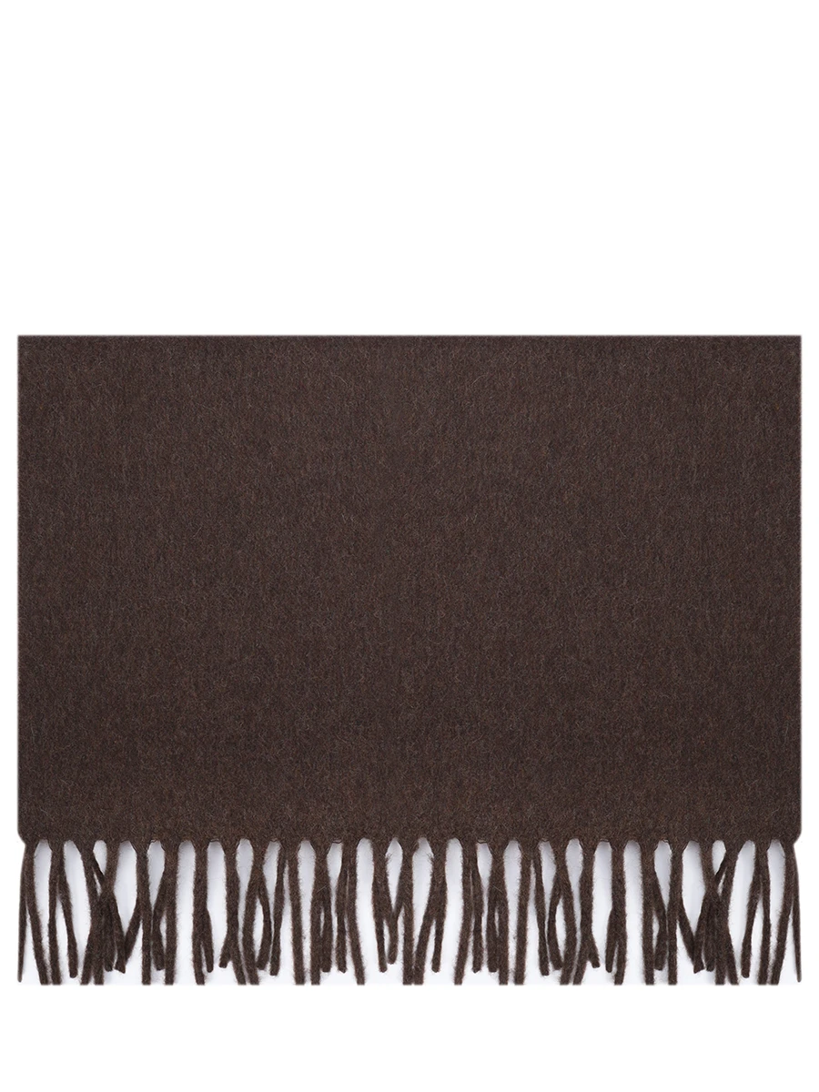 Шарф кашемировый CESARE GATTI 180*37 Коричневый Коричневый 