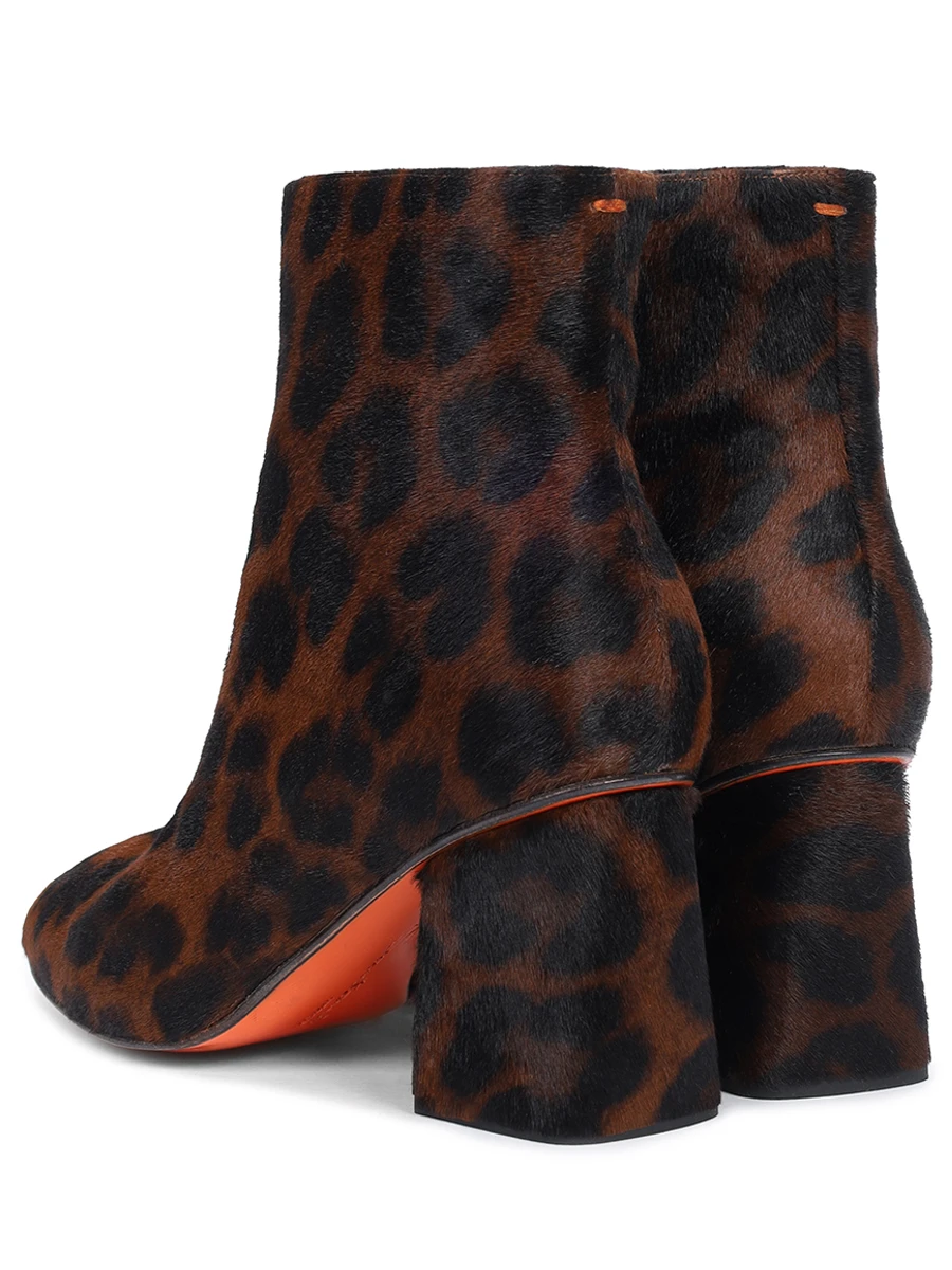 

Ботильоны с принтом, Анималистичный принт, WTCS71192SX1NULAM40