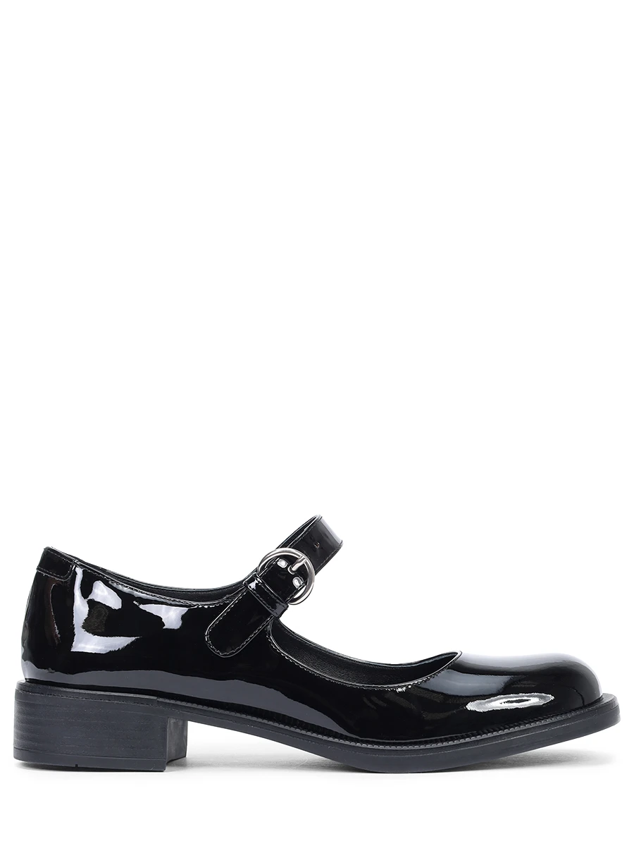 Туфли кожаные MIU MIU 5I302EF035069 F0002 Черный 
