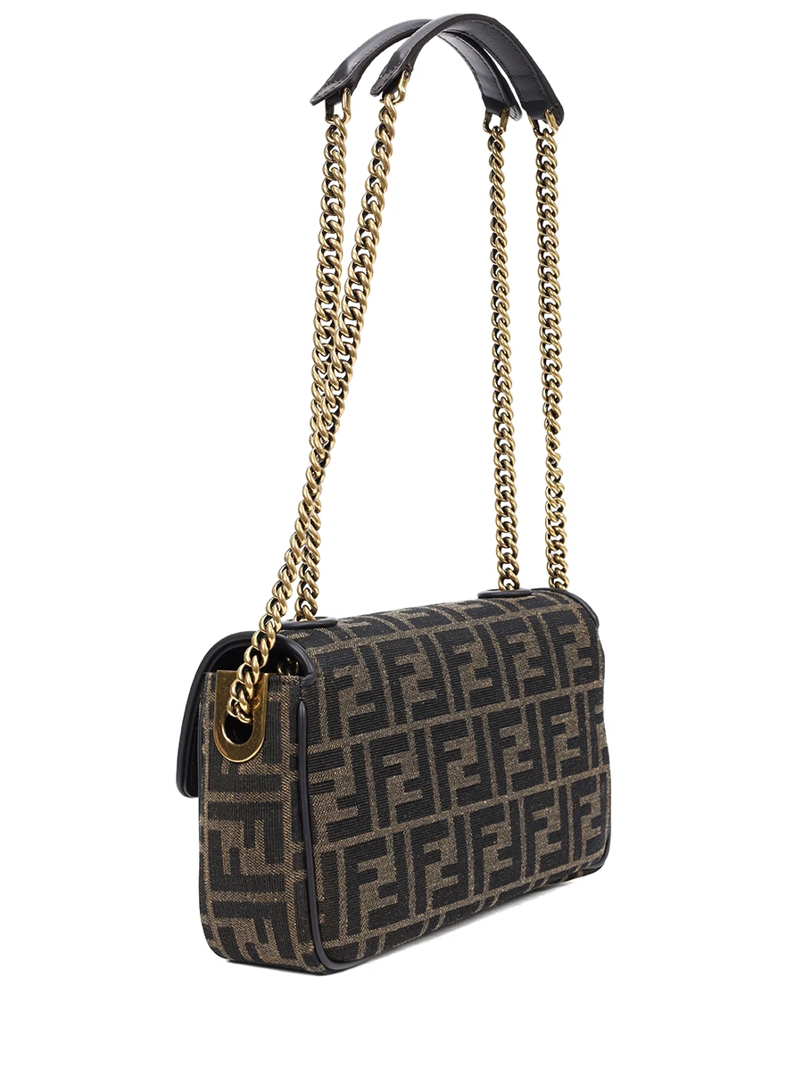 Сумка текстильная FENDI 8BR793 AKBZ F1EM3 Бежевый  Фото 3