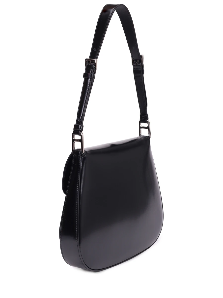 Сумка кожаная PRADA 1BD303VHOOZO6 F0002 Черный  Фото 3
