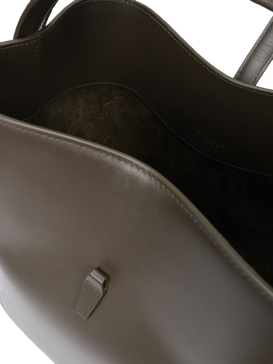 Сумка кожаная SAINT LAURENT 742828-2R20W-3237 Хаки  Фото 5