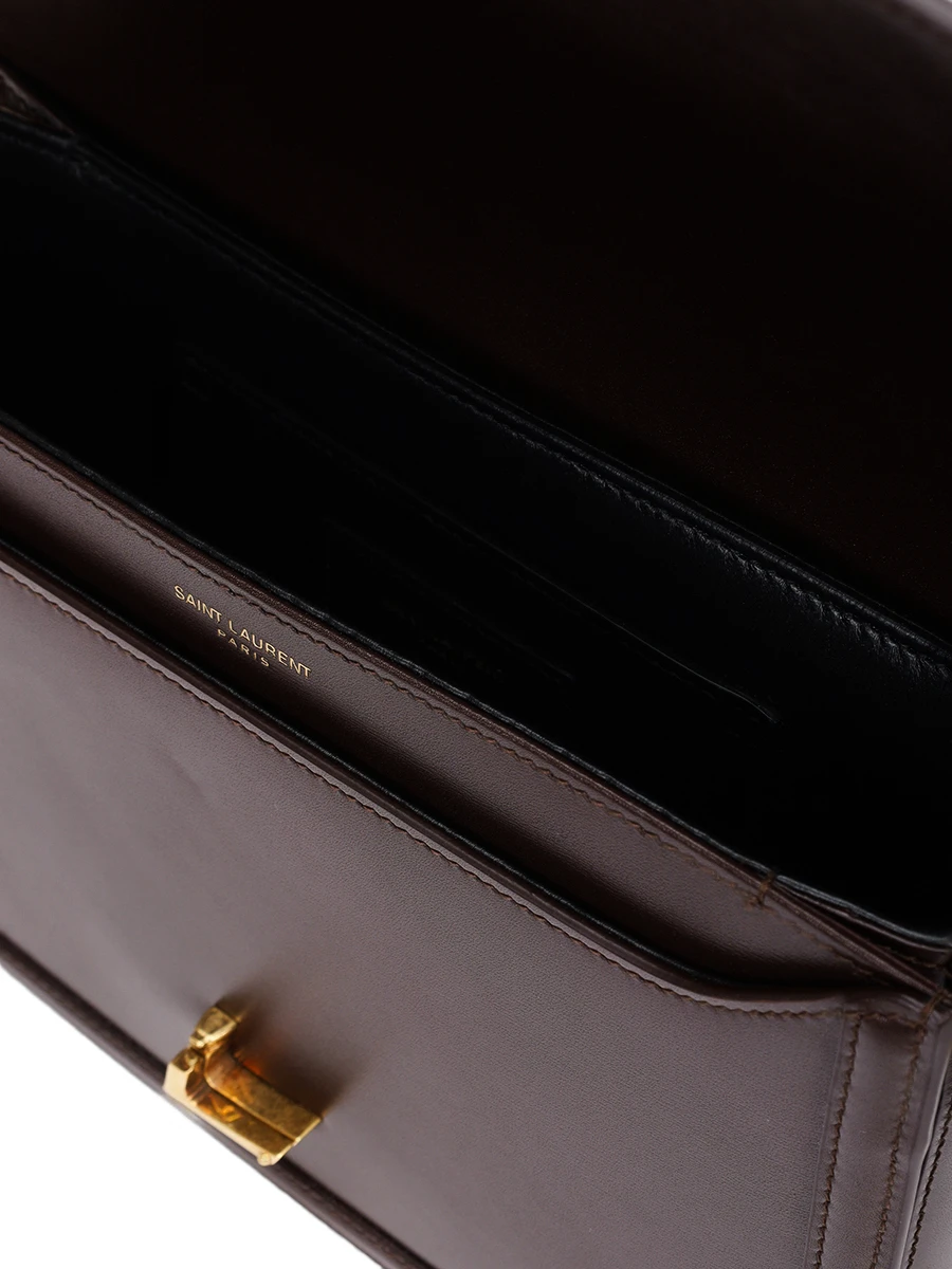 Сумка кожаная Solferino SAINT LAURENT 634305-0SX0W-2877 Коричневый  Фото 4