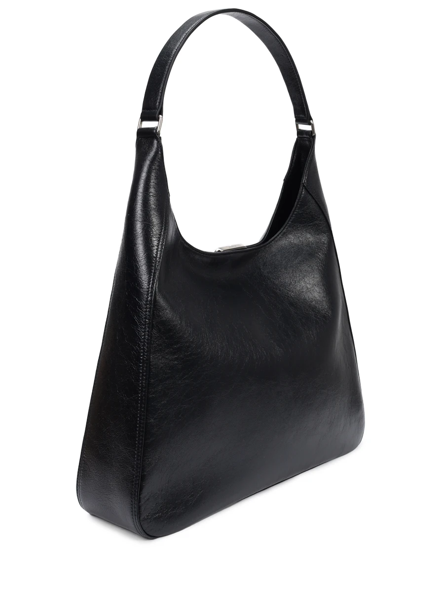 Сумка кожаная BALENCIAGA 801929-2ABFJ-1000 Черный  Фото 2