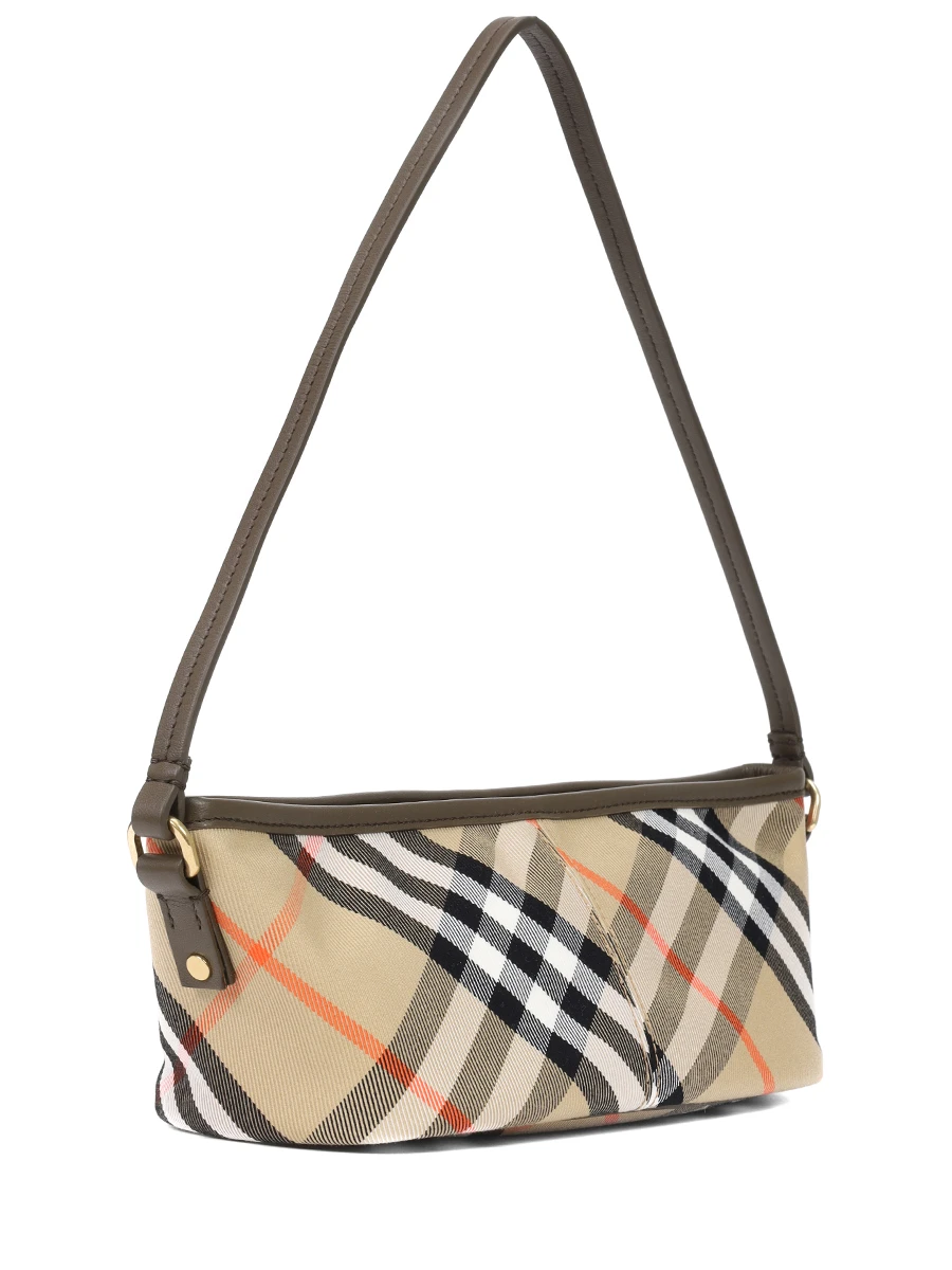 Сумка текстильная BURBERRY 8095296 C1309 Клетка  Фото 3