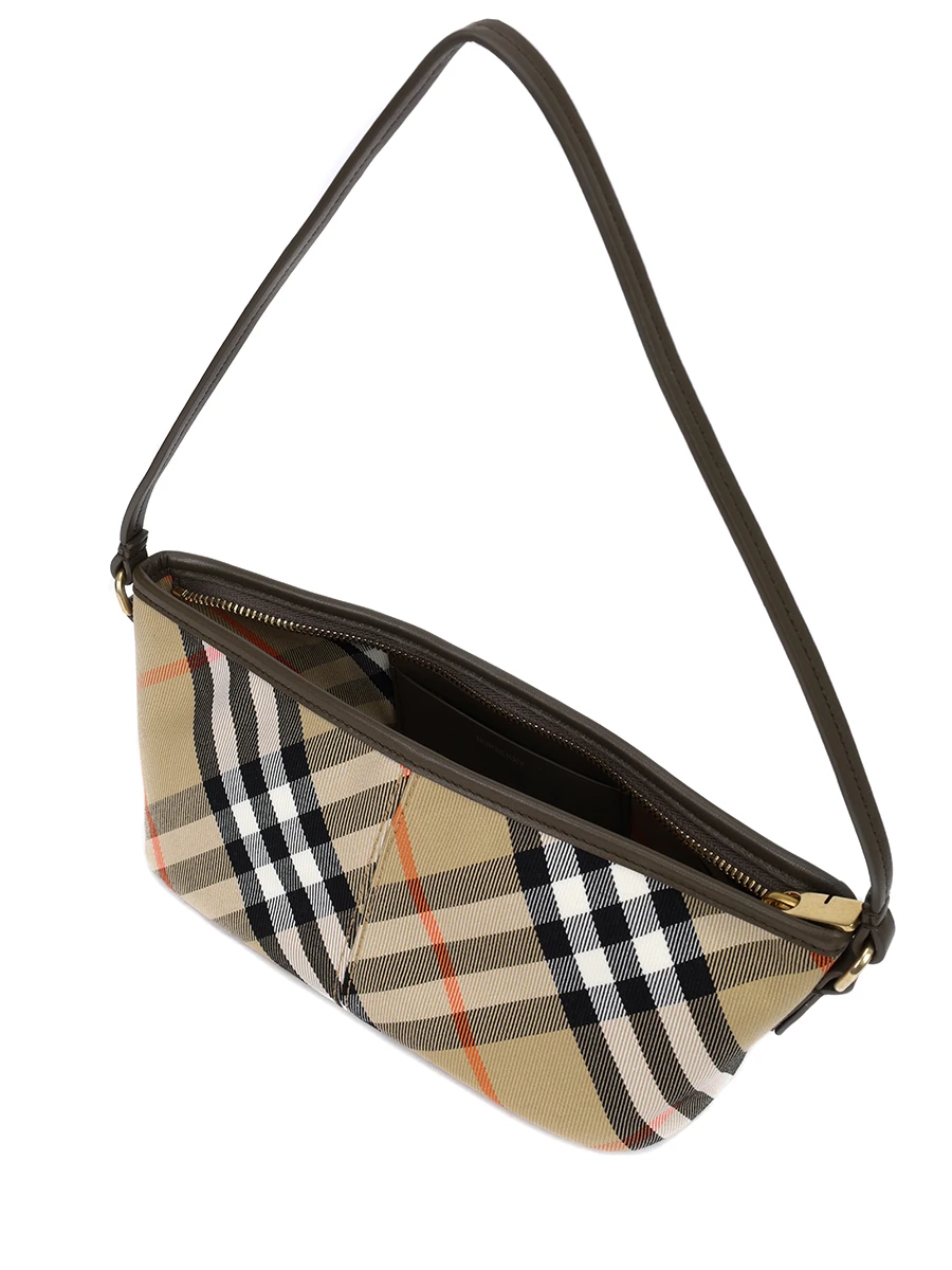 Сумка текстильная BURBERRY 8095296 C1309 Клетка  Фото 4
