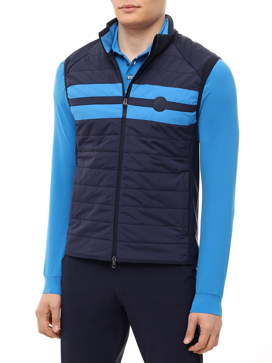 Жилет стеганый Etienne CHERVO CH-E0011-T0303-599 ETIENNE Синий  Фото 4