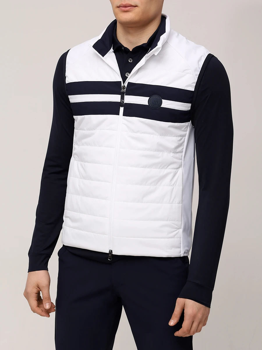 Жилет стеганый Etienne CHERVO CH-E0011-T0303-100 ETIENNE Белый  Фото 4