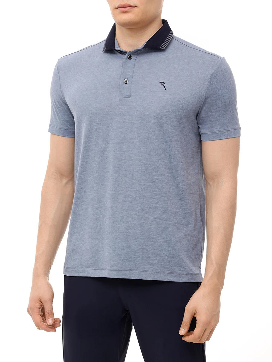 Поло Ambassador CHERVO CH-A0020-T0300-025L AMBASSADOR Серый  Фото 4