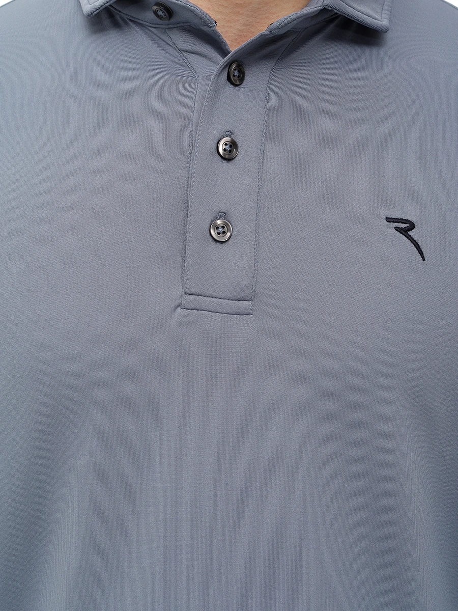 Поло Alzato CHERVO CH-A0012-T0310-908 ALZATO Серый  Фото 6