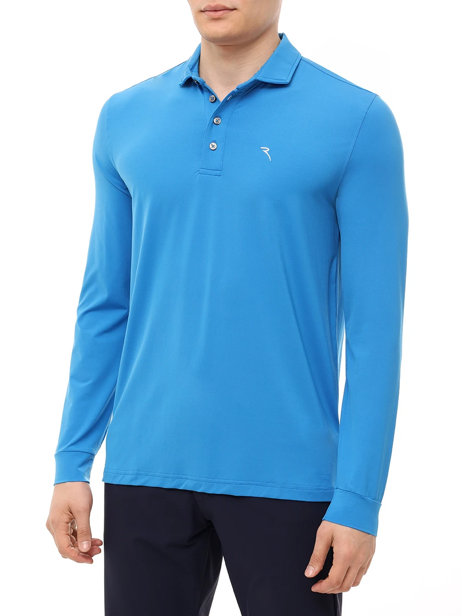 Поло Alzato CHERVO CH-A0012-T0310-5003 ALZATO Темно Голубой  Фото 4