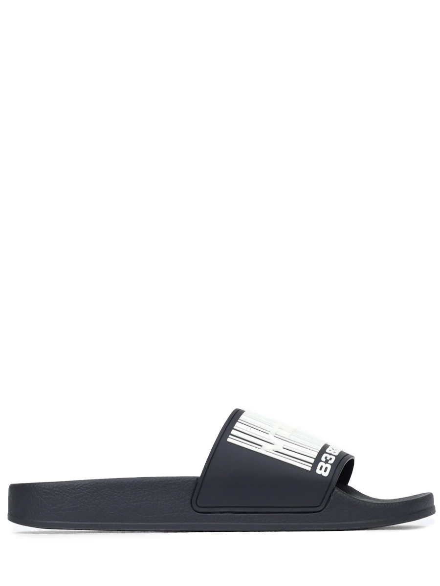 Шлепанцы резиновые VETEMENTS VL44SL100B Черный 