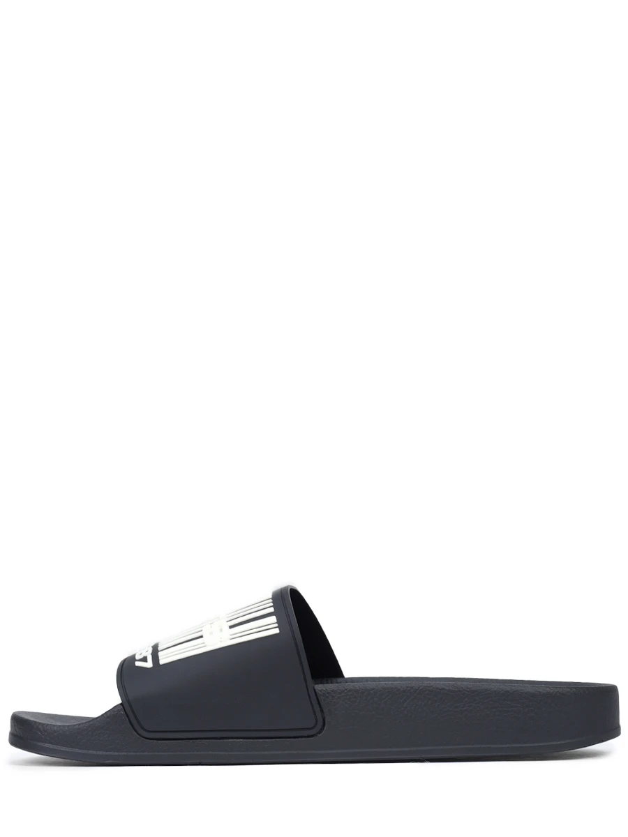 Шлепанцы резиновые VETEMENTS VL44SL100B Черный  Фото 3