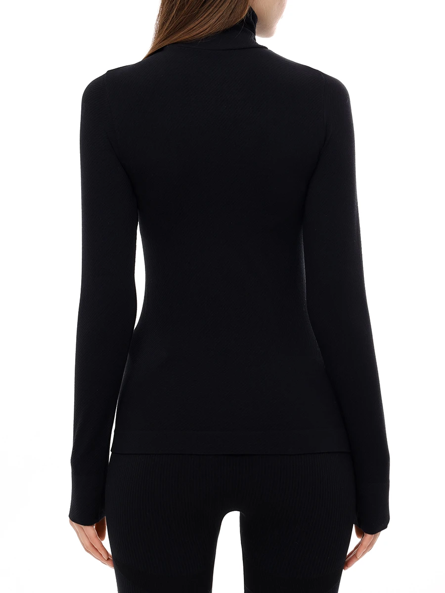 Водолазка из модала PERFECT MOMENT W30011211703/ black black Черный  Фото 3