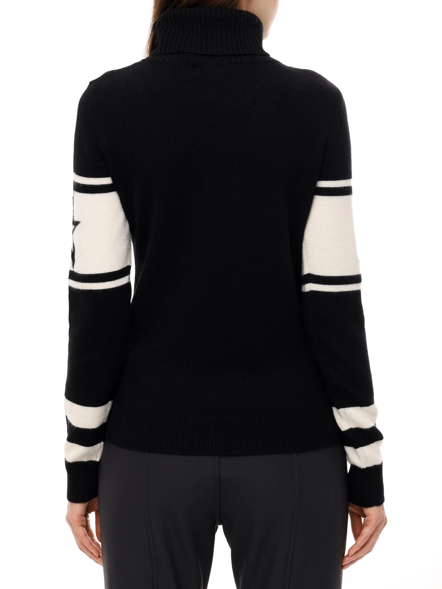 Свитер шерстяной PERFECT MOMENT W30000751703/black Белый  Фото 3