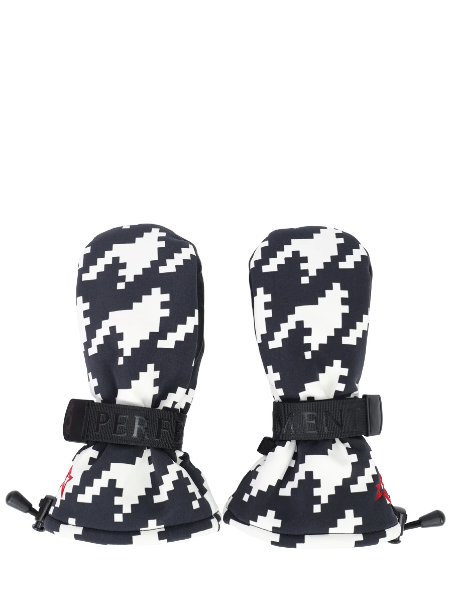 

Рукавицы комбинированные, Белый, K60000291740/houndstooth