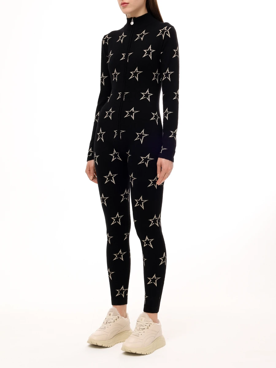 Комбинезон шерстяной PERFECT MOMENT W30001011703/black Черный  Фото 4