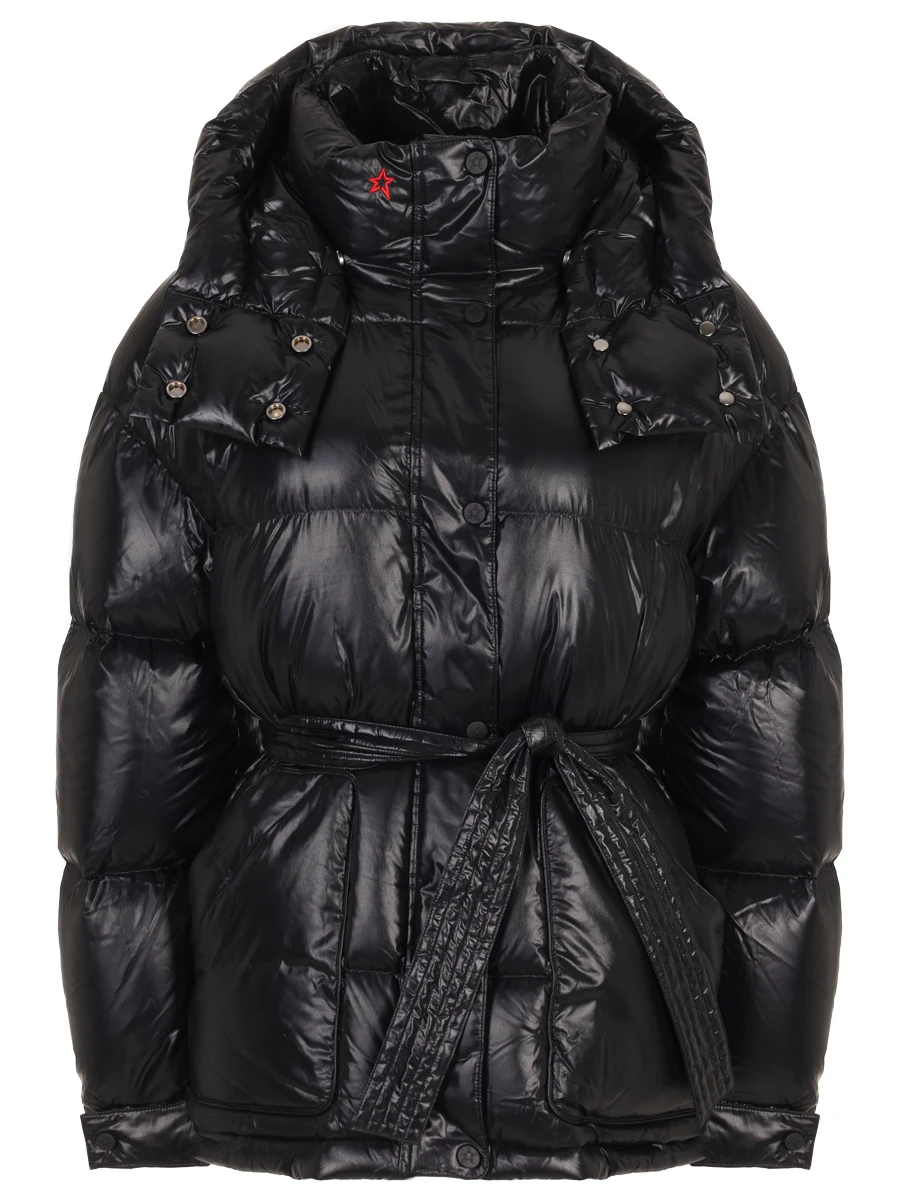 Пуховик стеганый PERFECT MOMENT W30010442192/ jet black Черный 