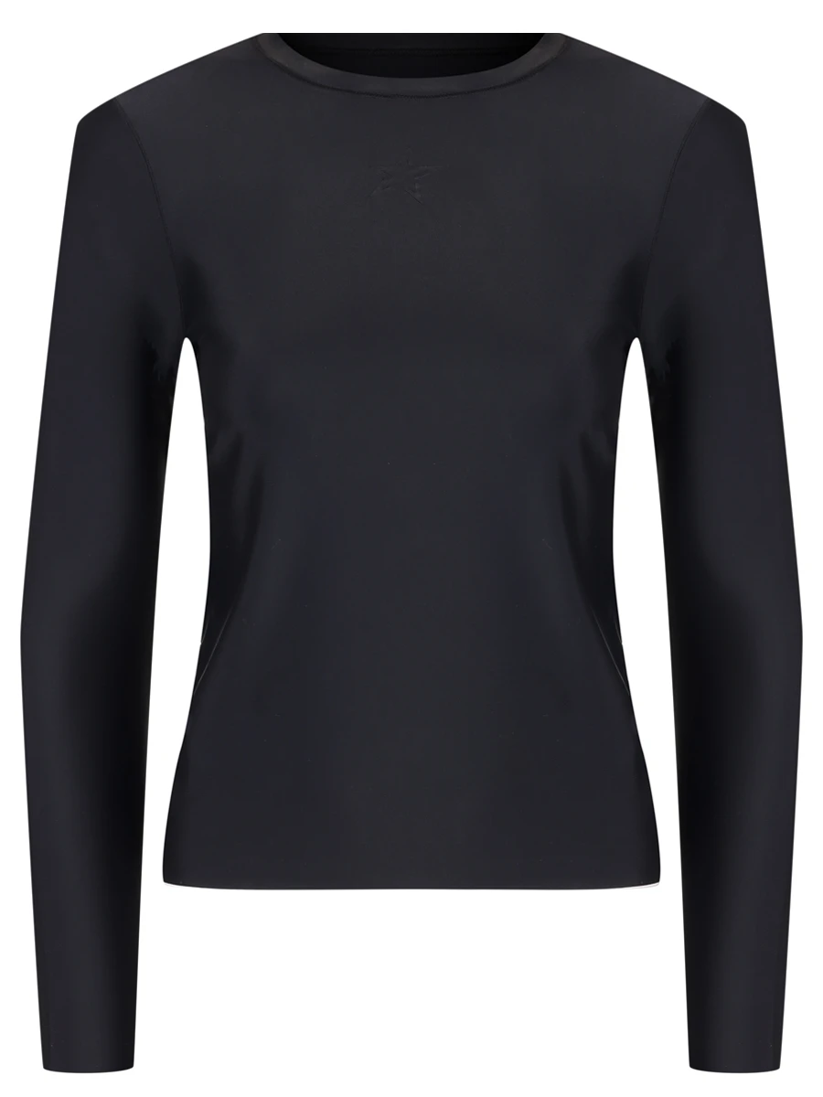 Лонгслив однотонный PERFECT MOMENT W30011181703/ black Черный 
