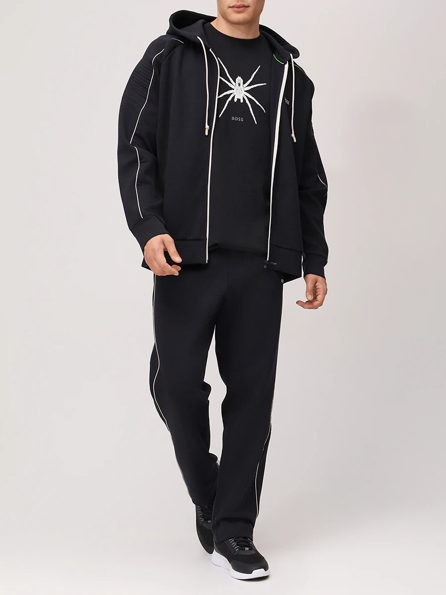 Костюм хлопковый BOSS 50518197/50518187/001 Черный  Фото 2